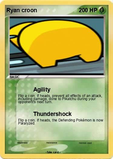 Pokemon Ryan croon