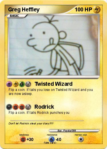 Pokemon Greg Heffley