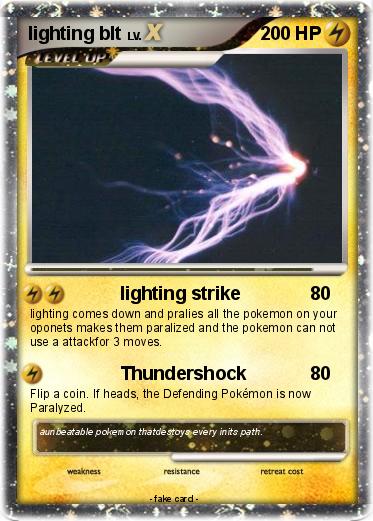Pokemon lighting blt