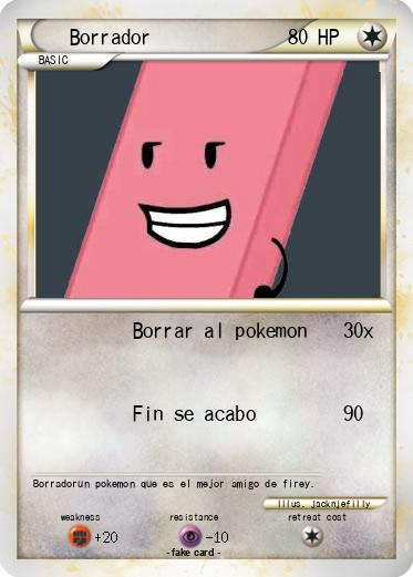 Pokemon Borrador