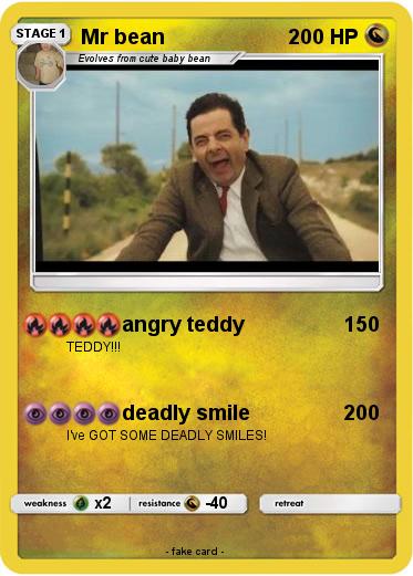 Pokemon Mr bean