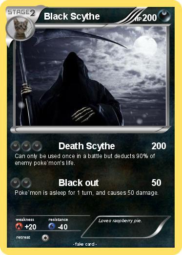 Pokemon Black Scythe