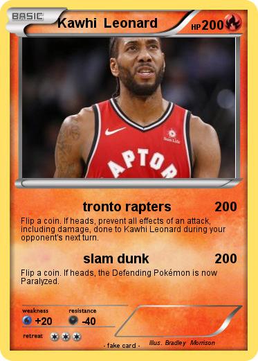 Pokemon Kawhi  Leonard