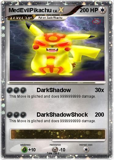 Pokemon MedEvilPikachu