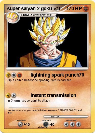 Pokemon super saiyan 2 goku