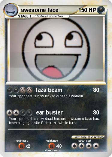Pokemon awesome face