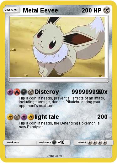 Pokemon Metal Eevee