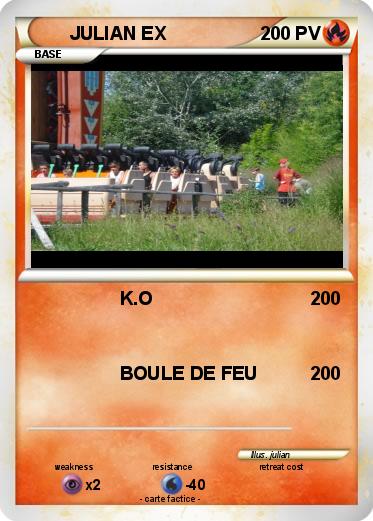 Pokemon JULIAN EX