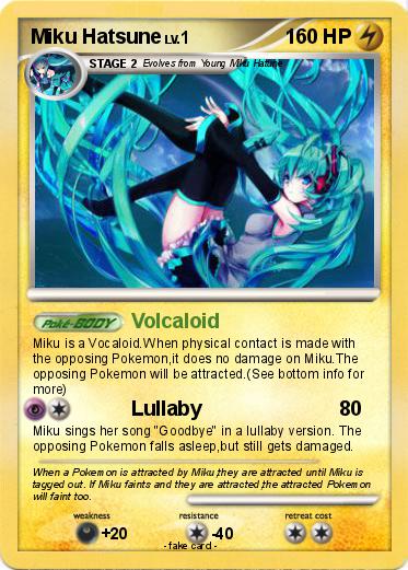 Pokemon Miku Hatsune