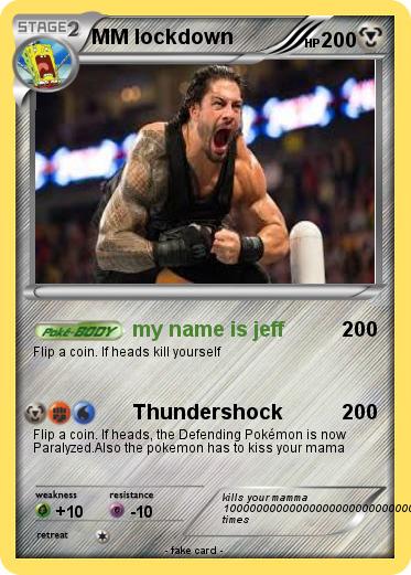Pokemon MM lockdown