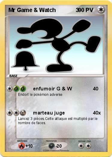 Pokemon Mr Game & Watch             3