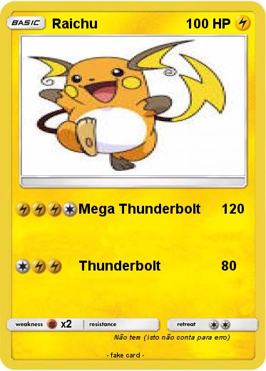 Pokemon Raichu