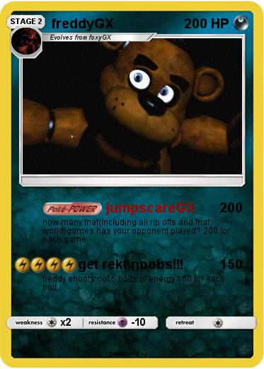 Pokemon freddyGX