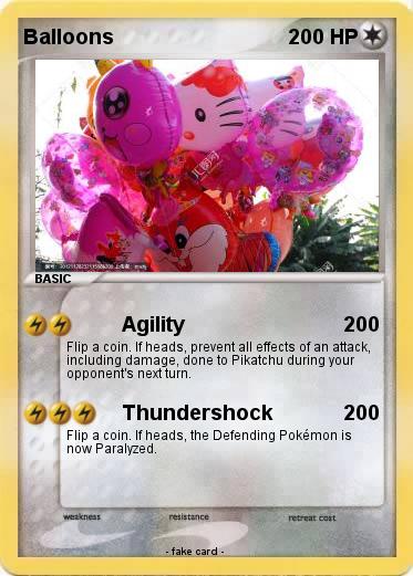 Pokemon Balloons