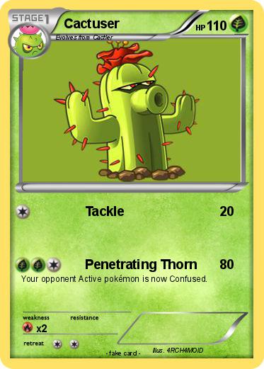 Pokemon Cactuser
