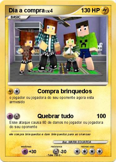 Pokemon Dia a compra