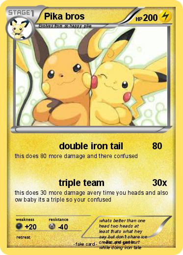 Pokemon Pika bros