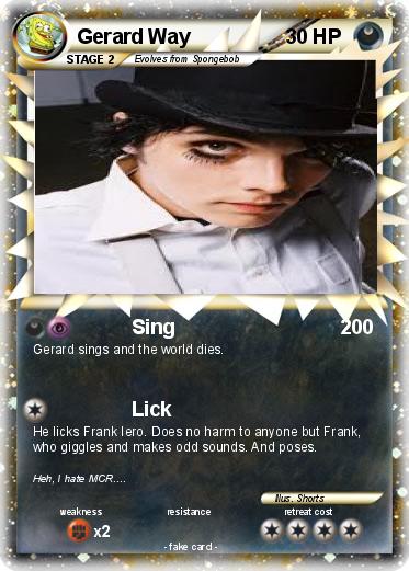Pokemon Gerard Way