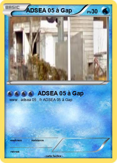 Pokemon ADSEA 05 à Gap