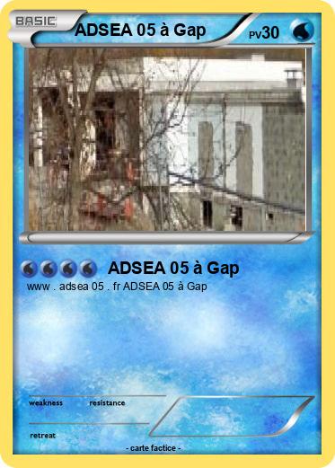 Pokemon ADSEA 05 à Gap
