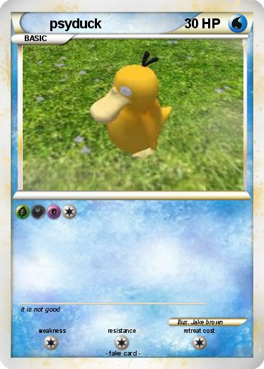 Pokemon psyduck