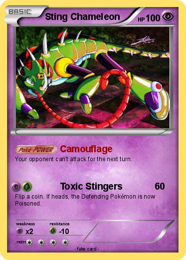 Pokemon Sting Chameleon