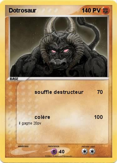Pokemon Dotrosaur                             