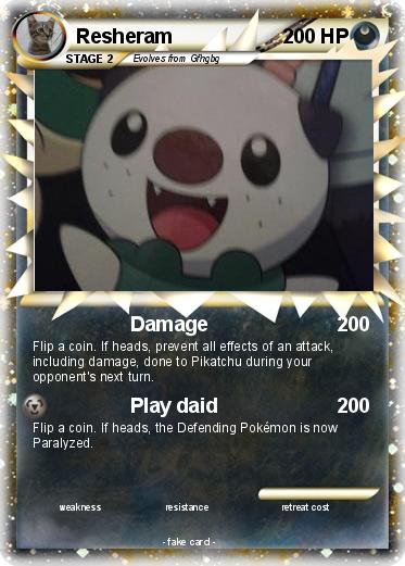 Pokemon Resheram