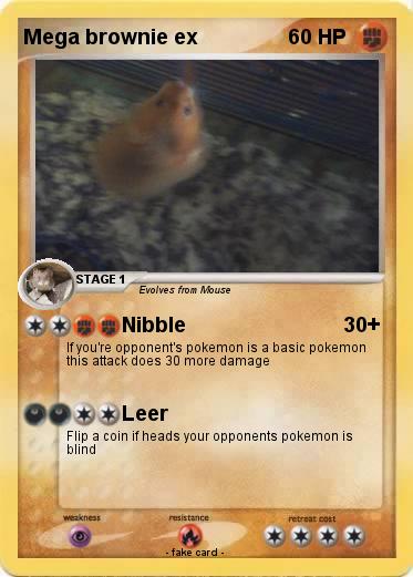 Pokemon Mega brownie ex