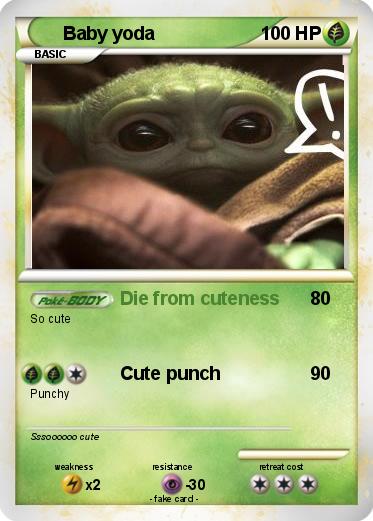 Pokemon Baby yoda