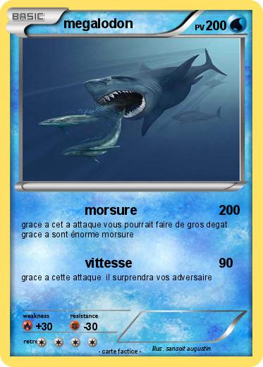 Pokemon megalodon