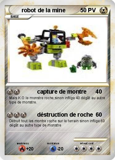 Pokemon robot de la mine