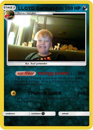 Pokemon LLOYD Garmandon