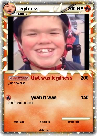 Pokemon Legitness