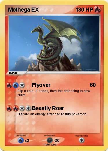 Pokemon Mothega EX