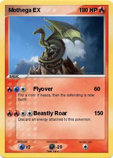 Pokemon Mothega EX