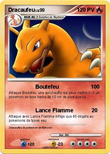 Pokemon Dracaufeu