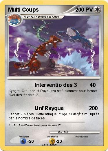 Pokemon Multi Coups