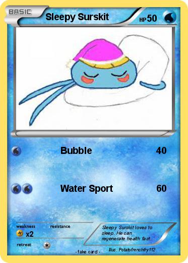 Pokemon Sleepy Surskit