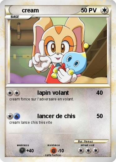Pokemon cream