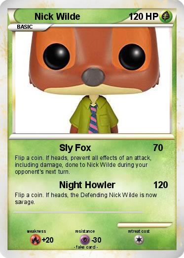 Pokemon Nick Wilde