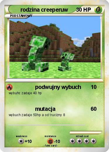 Pokemon rodzina creeperuw