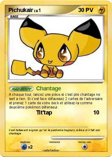 Pokemon Pichukair