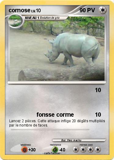 Pokemon cornose