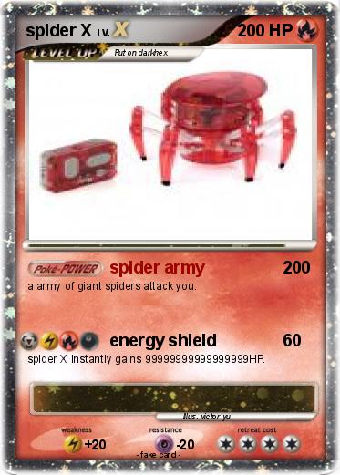 Pokemon spider X
