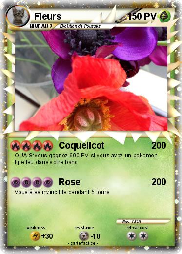 Pokemon Fleurs