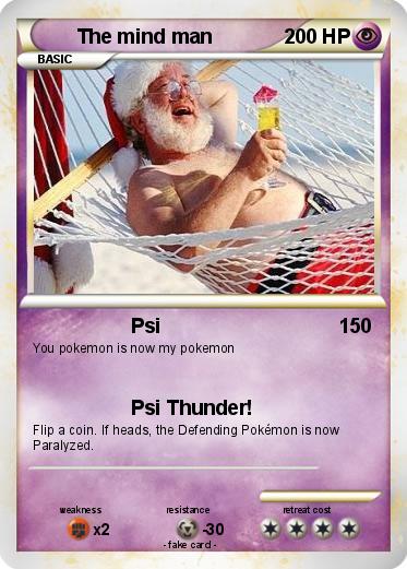 Pokemon The mind man