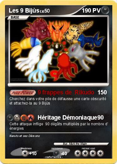 Pokemon Les 9 Bijùs