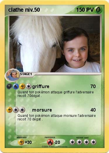 Pokemon clathe niv.50