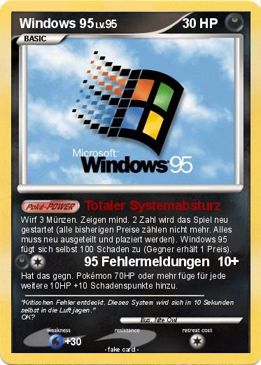 Pokemon Windows 95